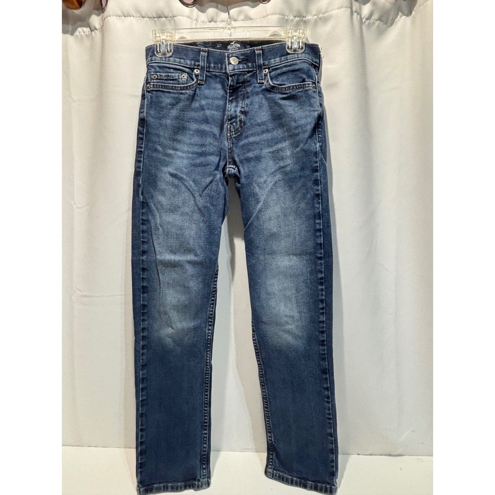 Hollister Slim Straight Jeans Mens 26x30 Blue Epic Flex Stretch Denim 331D2290